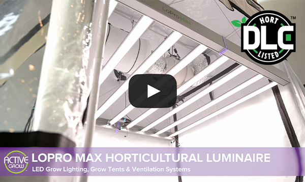 Watch & Learn about the DLC Listed LoPro Max LED Grow Lights, Far-Red Wavelengths, High CRI Benefits & the PBAR Spectral Range