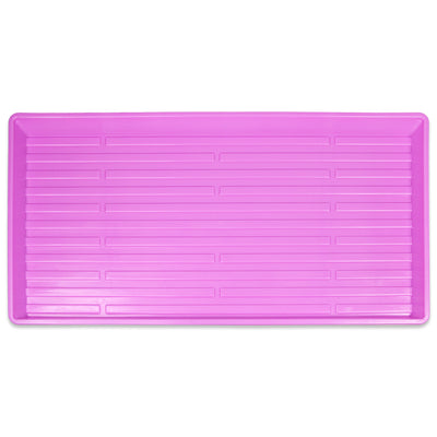 1020 Heavy Duty Microgreen Trays – Shallow No Holes – Purple