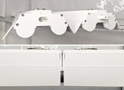 Active grow integrated dual t8 led grow light daisy chain connector.