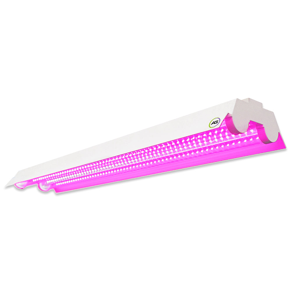 2 ft led plant grow light Integrated Dual T8 2FT LED Grow Light (40W Eqv.) – Red Bloom Spectrum