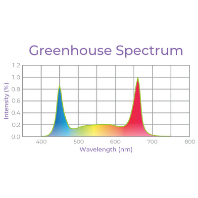 800W SG HO Greenhouse LED Grow Light – Greenhouse Spectrum