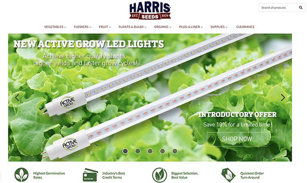 Active Grow Begins Distributor Partnership with Harris Seeds and Garden Trends