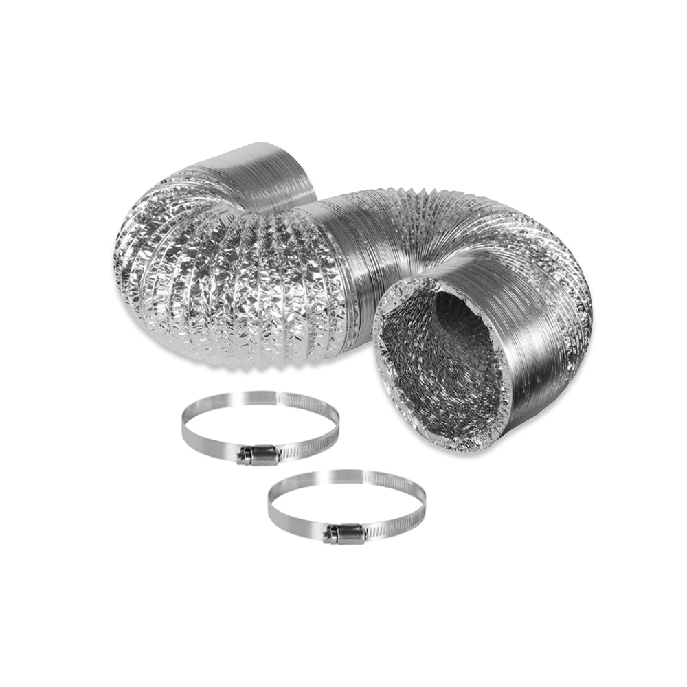 mushroom grow tent ventilation Walden White 6" Mushroom Ventilation & Air Filtration Kit – Inline Fan, Filter & Ducting Combo