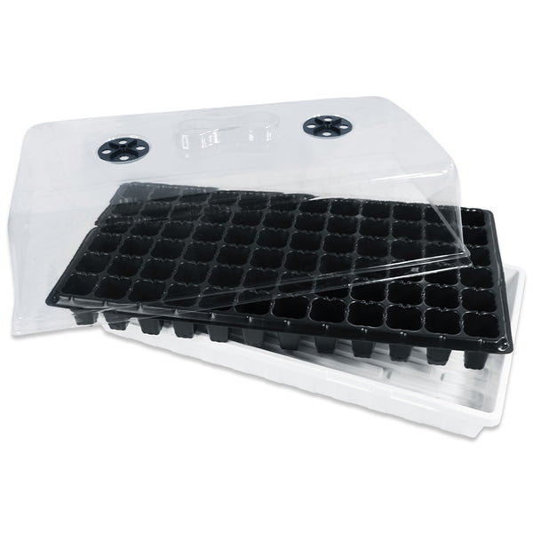 T.O. Plastics 72-Cell Seed Starting Trays With 1206 Inserts - 100 Count