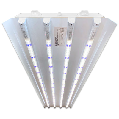 T5 HO 2.0 4FT 4 Lamp LED Mushroom Grow Light – Blue Sun Spectrum