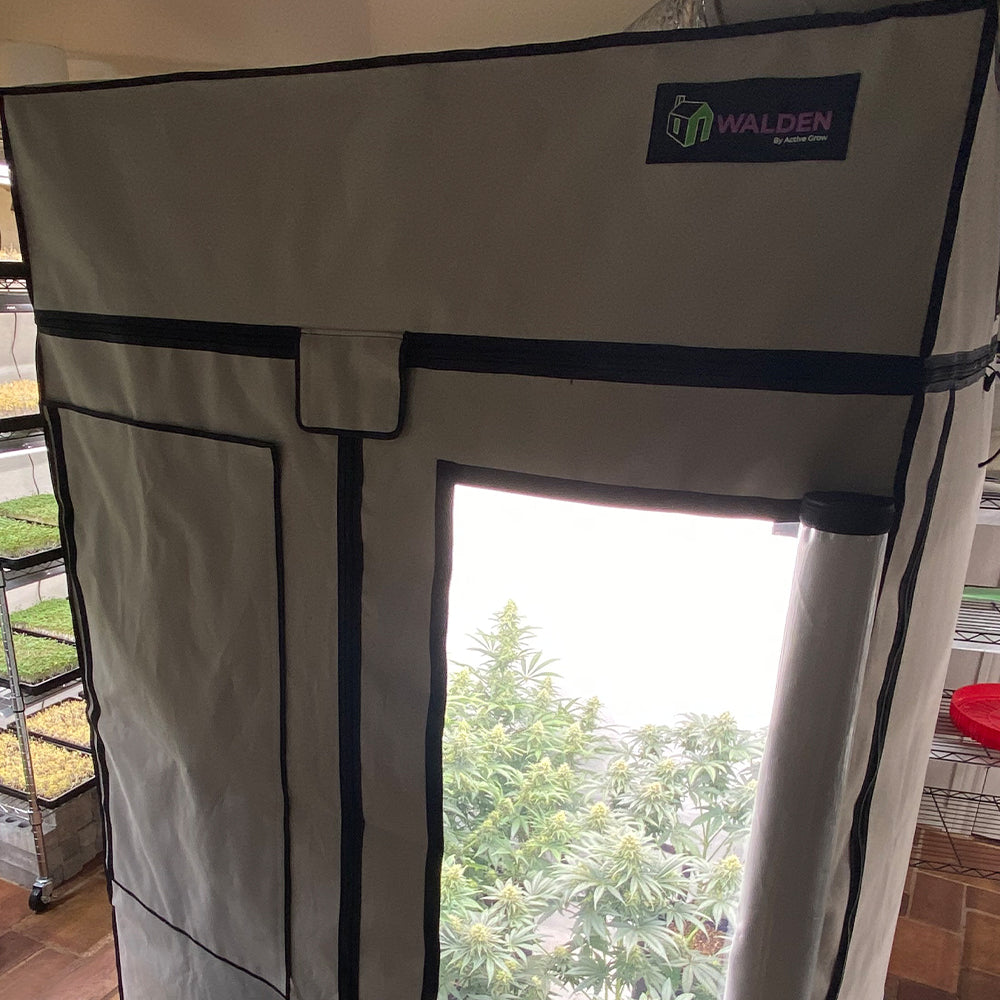 Active Grow 4' x 4' Walden White Grow Tent